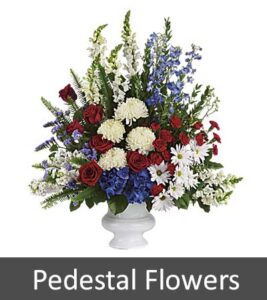 Pedestal Flowers